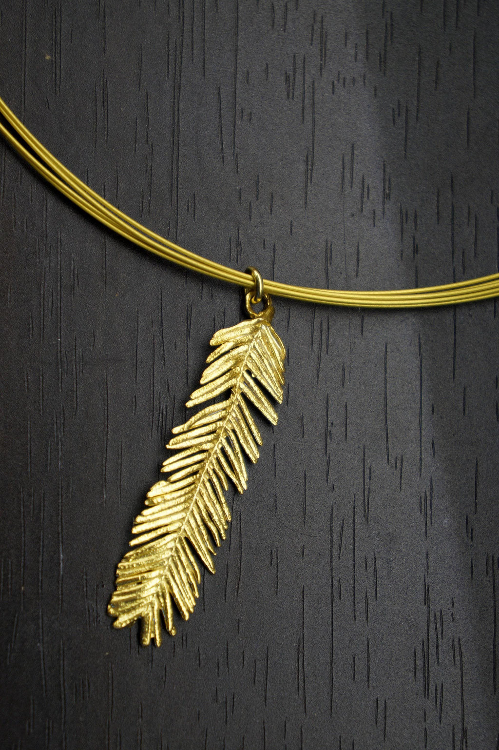 Mimosa Leaf Necklace